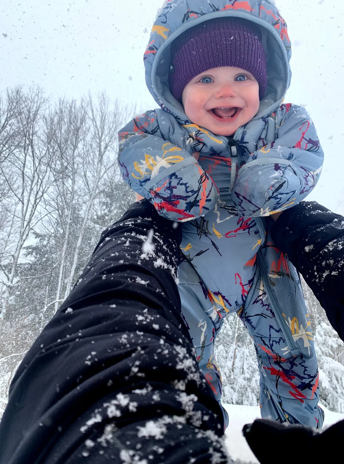 Burton Buddy Bunting Suit overall Scribble bebis vadderad