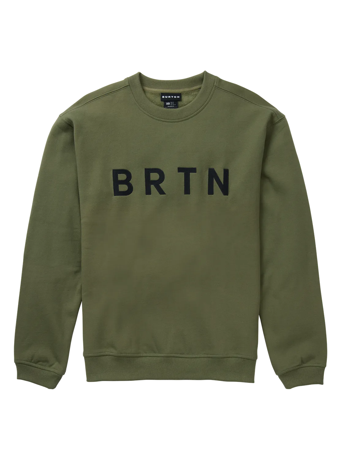 Burton BRTN Crew Sweatshirt Forest Moss ekologisk bomull