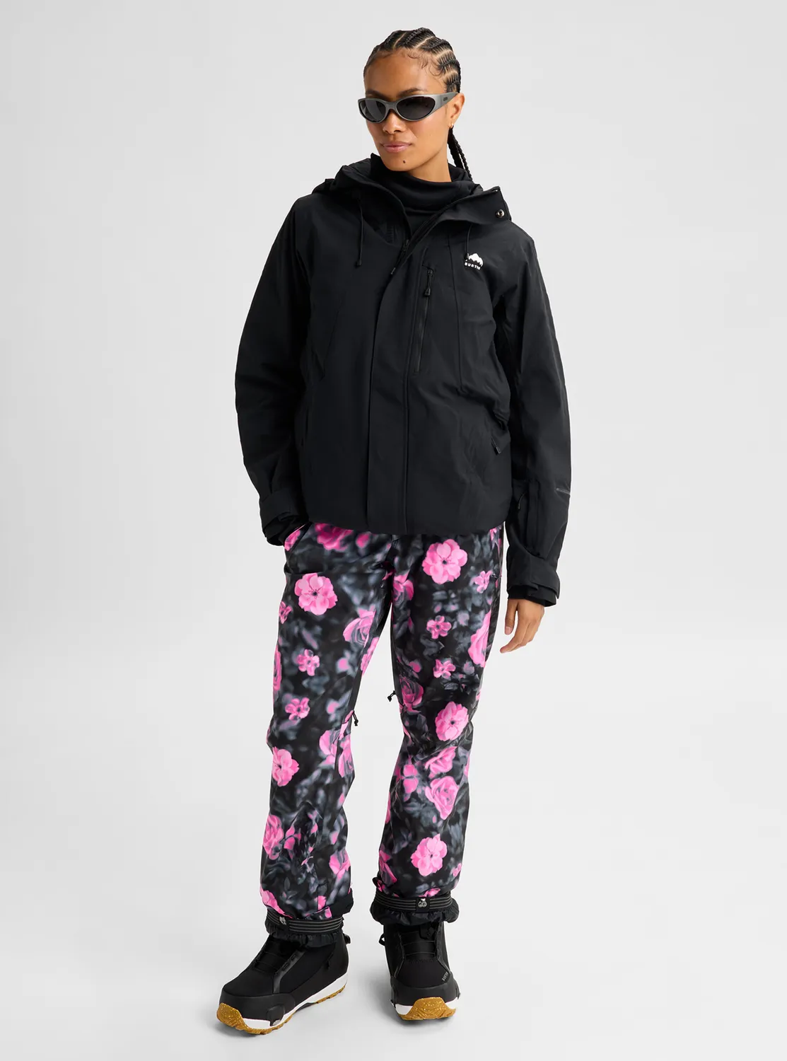 Burton Reserve 2L Insulated Stretch skidjacka Shockwave Floral fodrad