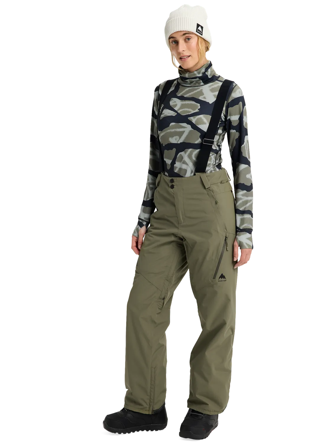 Burton Reserve 2L 3-in-1 snowboardbyxor dam grön 20k