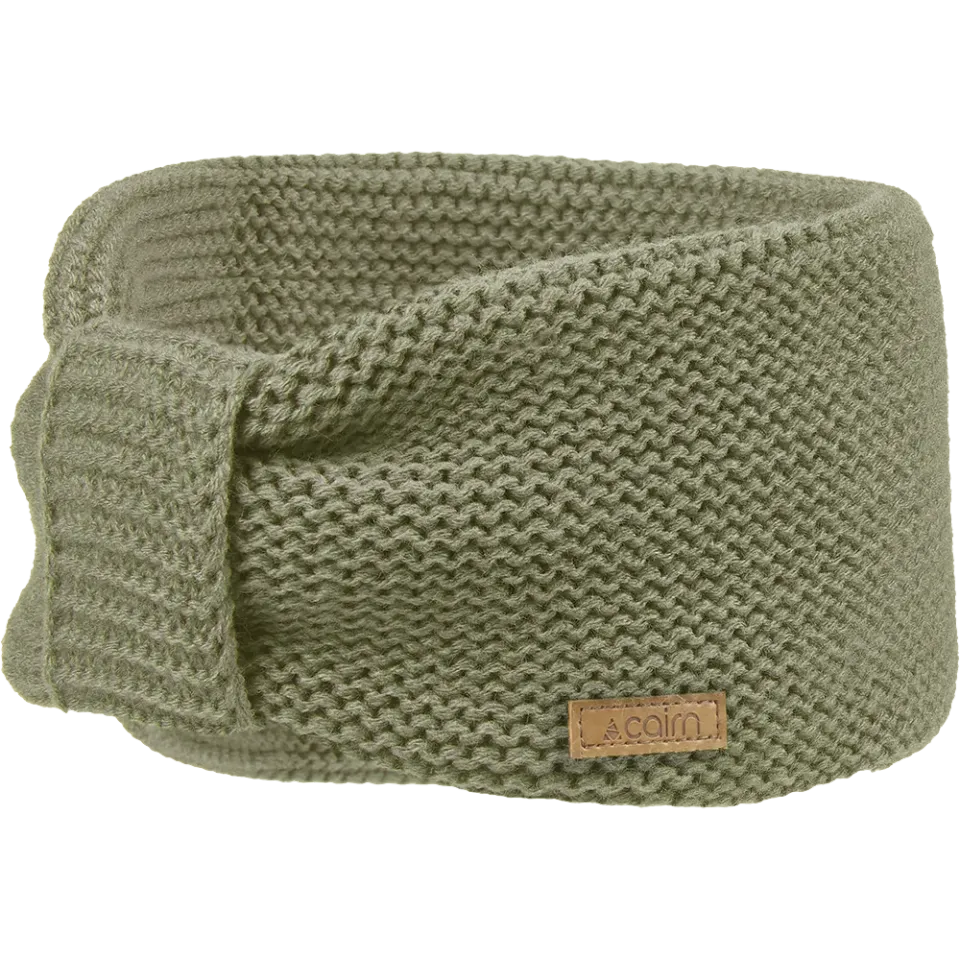 Cairn Agnes Headband pannband light khaki mjukt