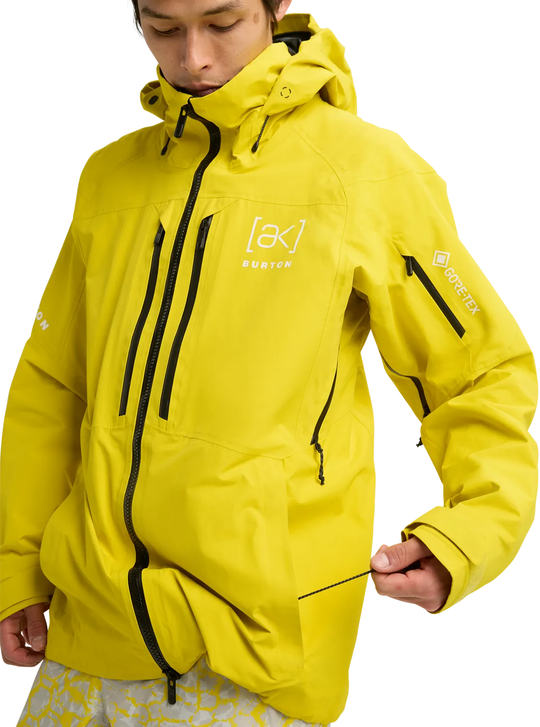 Burton [ak] Swash jacka GORE-TEX True Black isolerad