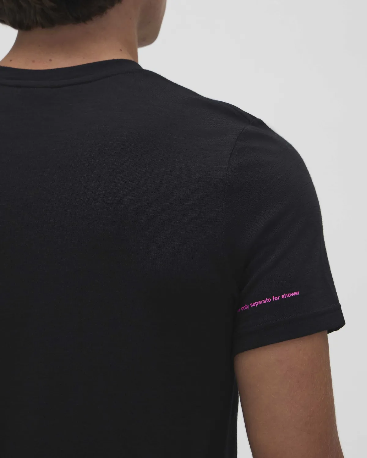 Black Crows Merino t-shirt herr svart S kort ärm luktfri