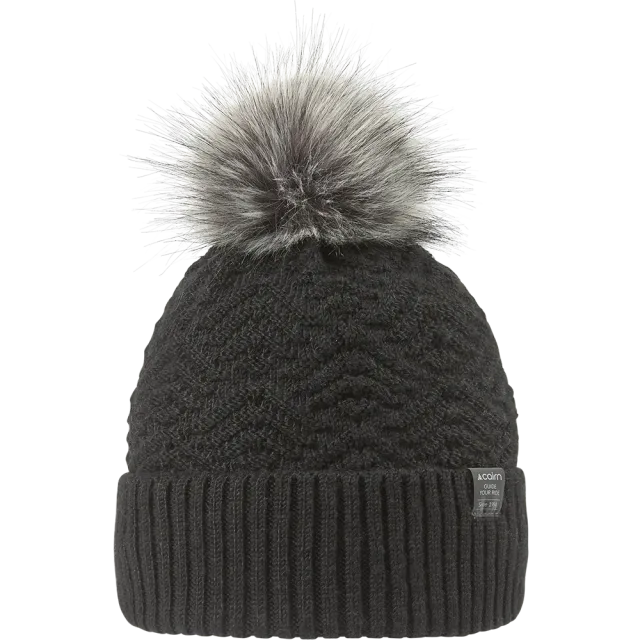 Cairn Emma Hat Black tofsmössa återvunnen