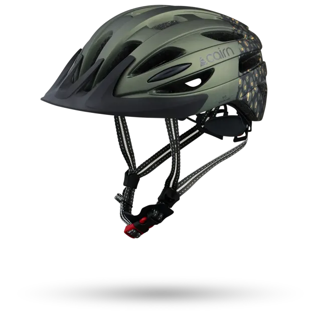 Cairn Fusion hjälm oliv LED S-M-L