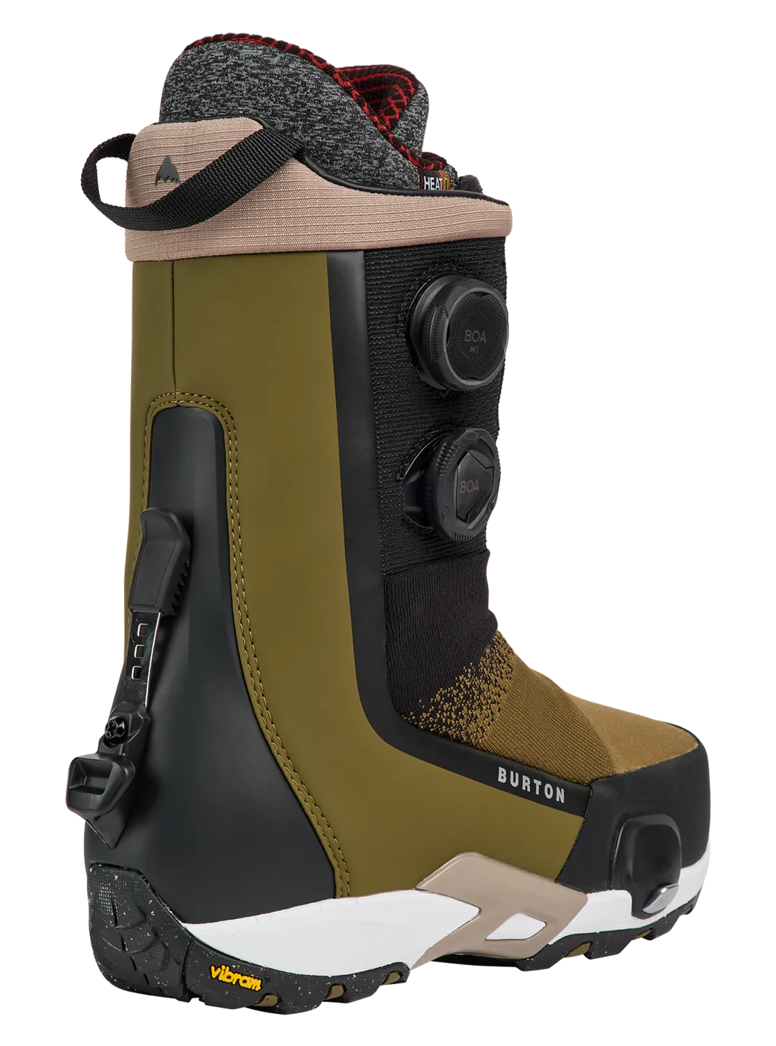 Burton Highshot X Pro Step On boots Dried Moss Multi