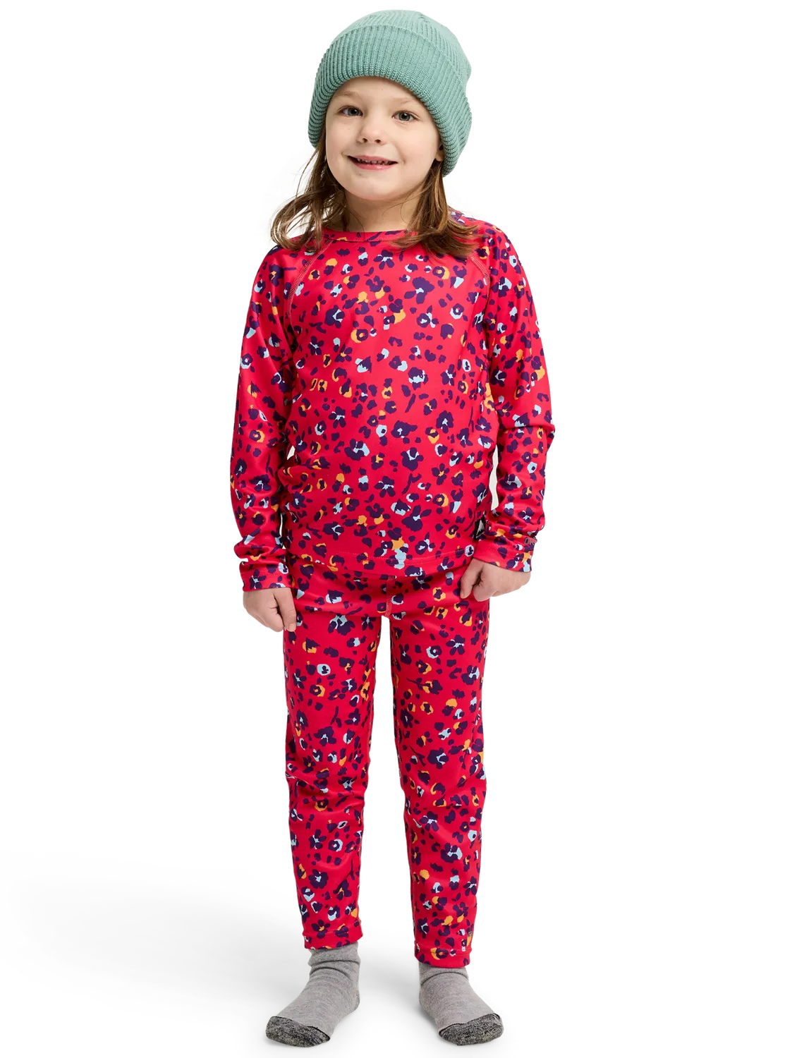 Burton Lightweight Base Layer Set underställsset Wildcat Floral 2T lätt