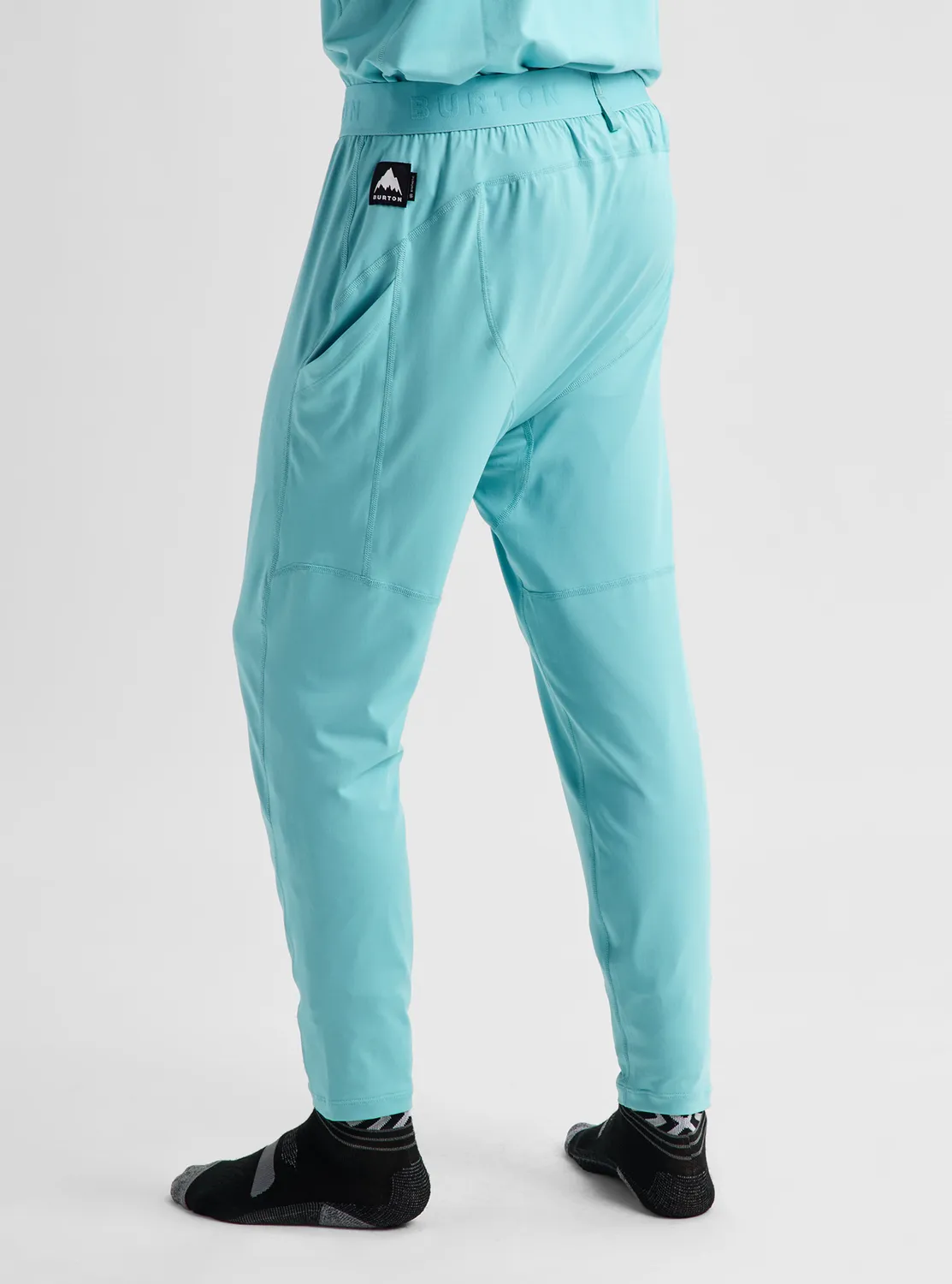 Burton Lightweight underställsbyxor herr svart syntet