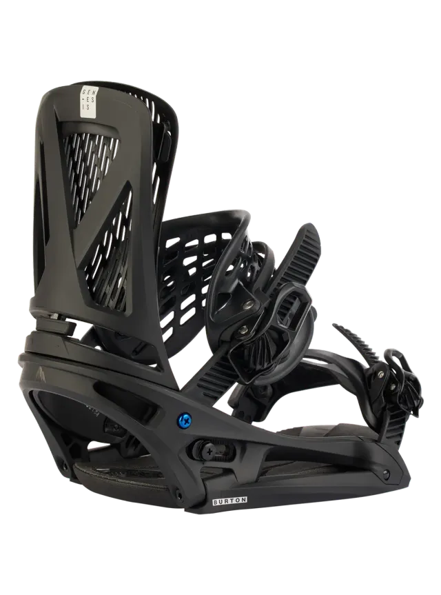 Burton Genesis EST snowboardbindningar Black dämpade