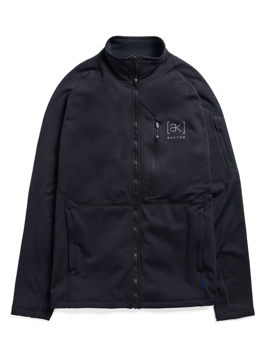 Burton [ak] Baker Stretch Full-Zip fleece True Black mellanlager