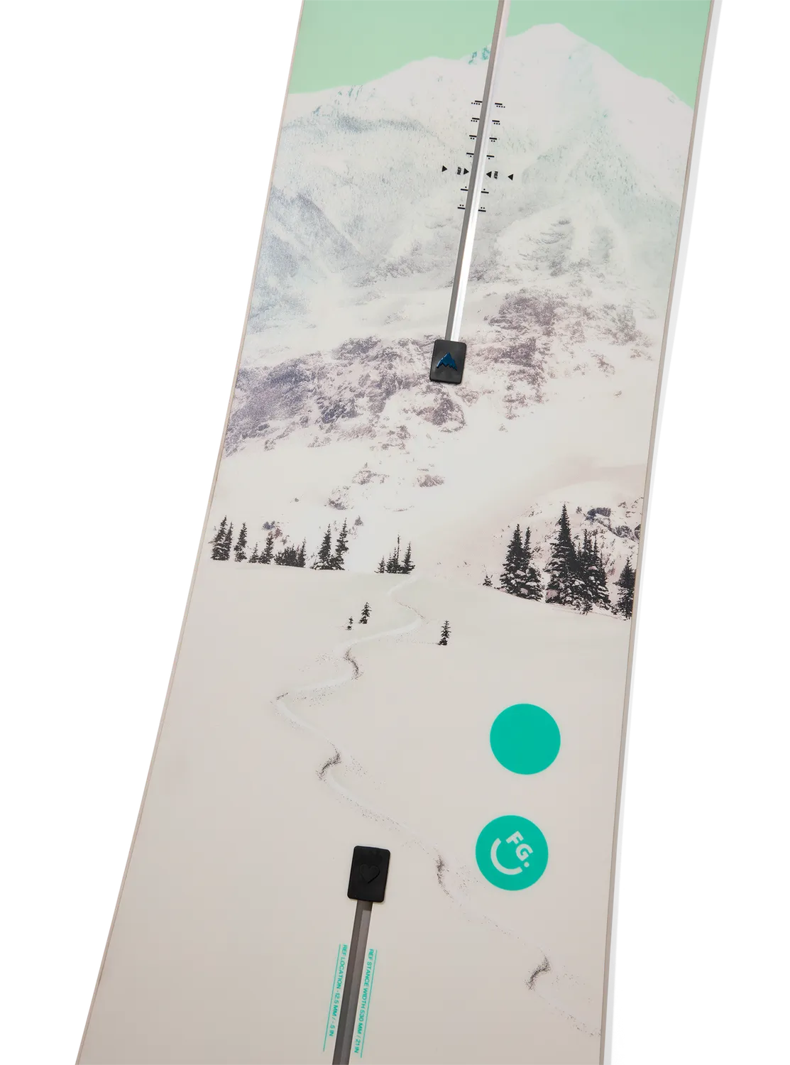 Burton Feelgood Flying V snowboard First Tracks 149