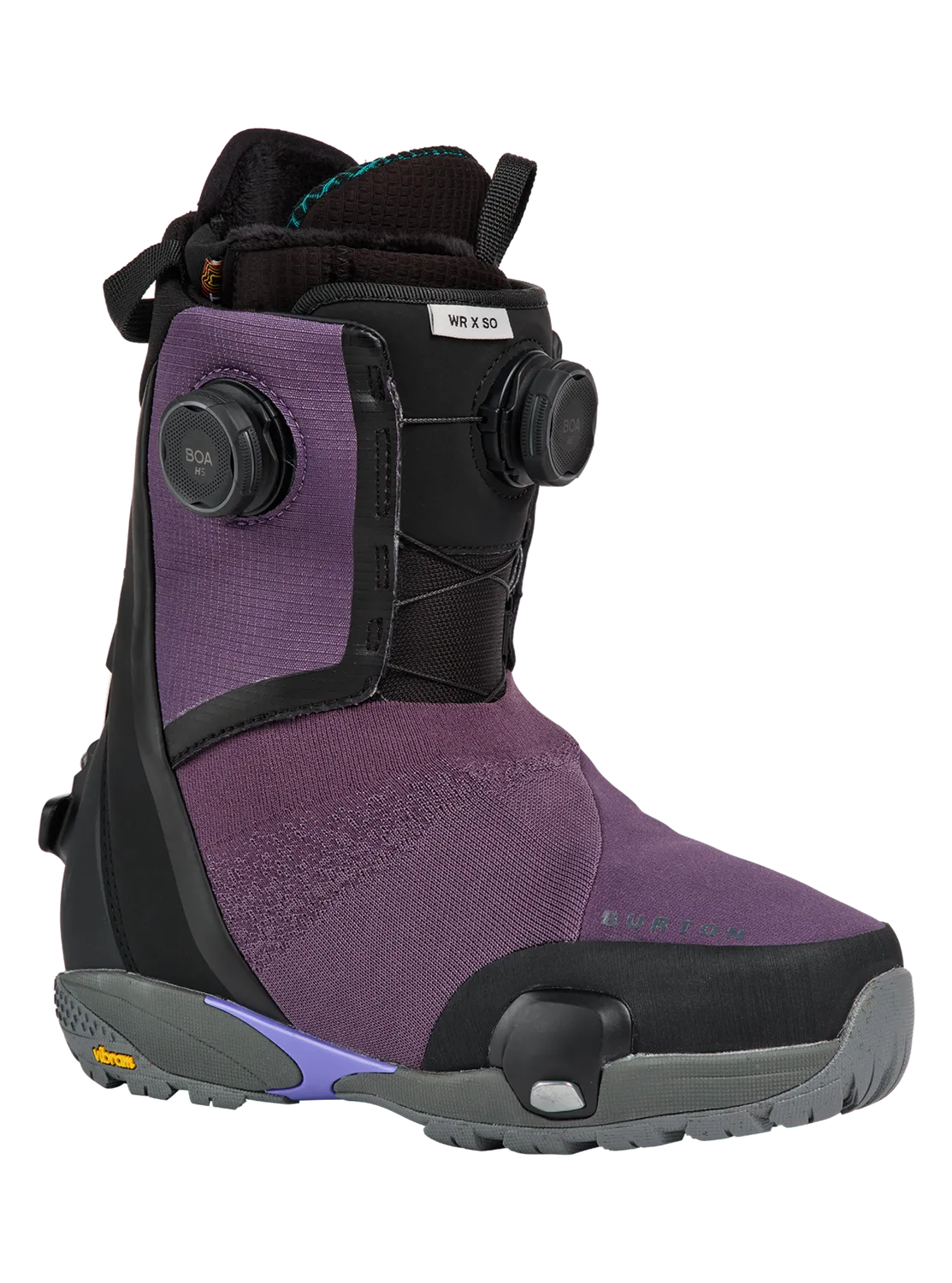Burton Waverange X Step On snowboardboots lila mjuk flex