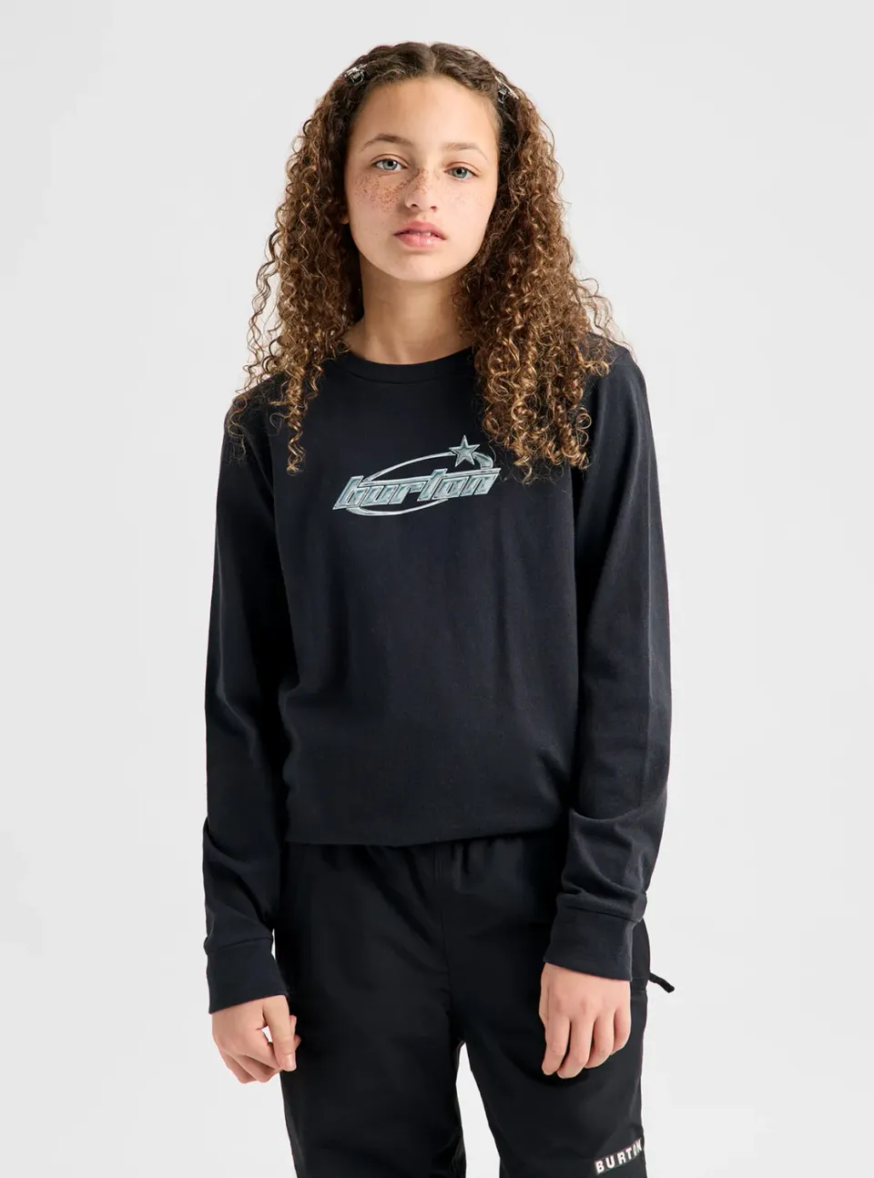 Burton Blossom 27 långärmad t-shirt barn True Black