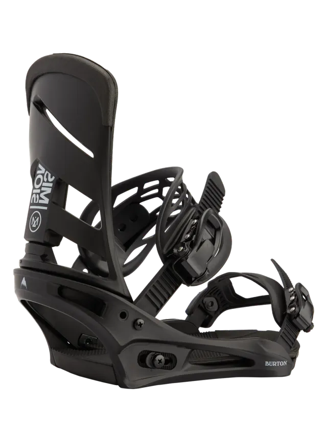Burton Mission snowboardbindningar svart allround