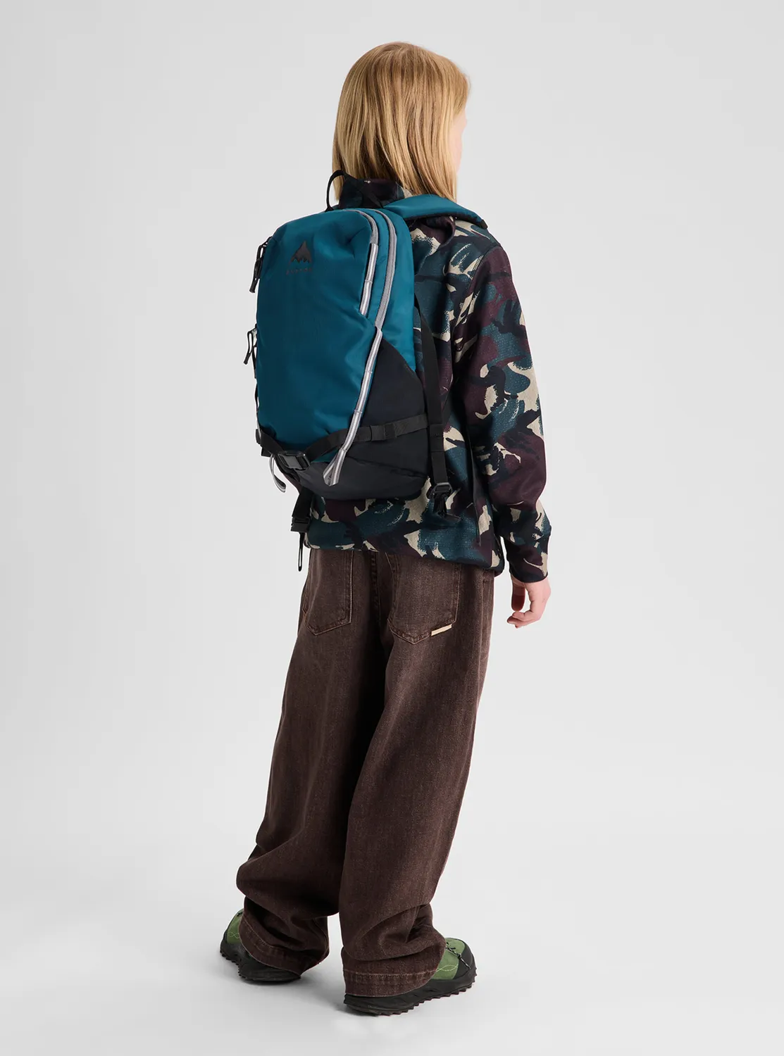 Burton Day Hiker 12L barnryggsäck Atlantic Teal brädfäste