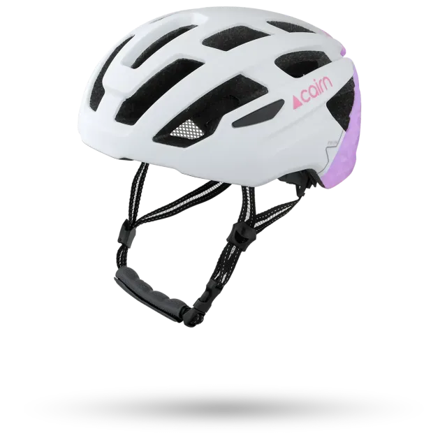 Cairn Prism II J Mat White Facet cykelhjälm vit junior