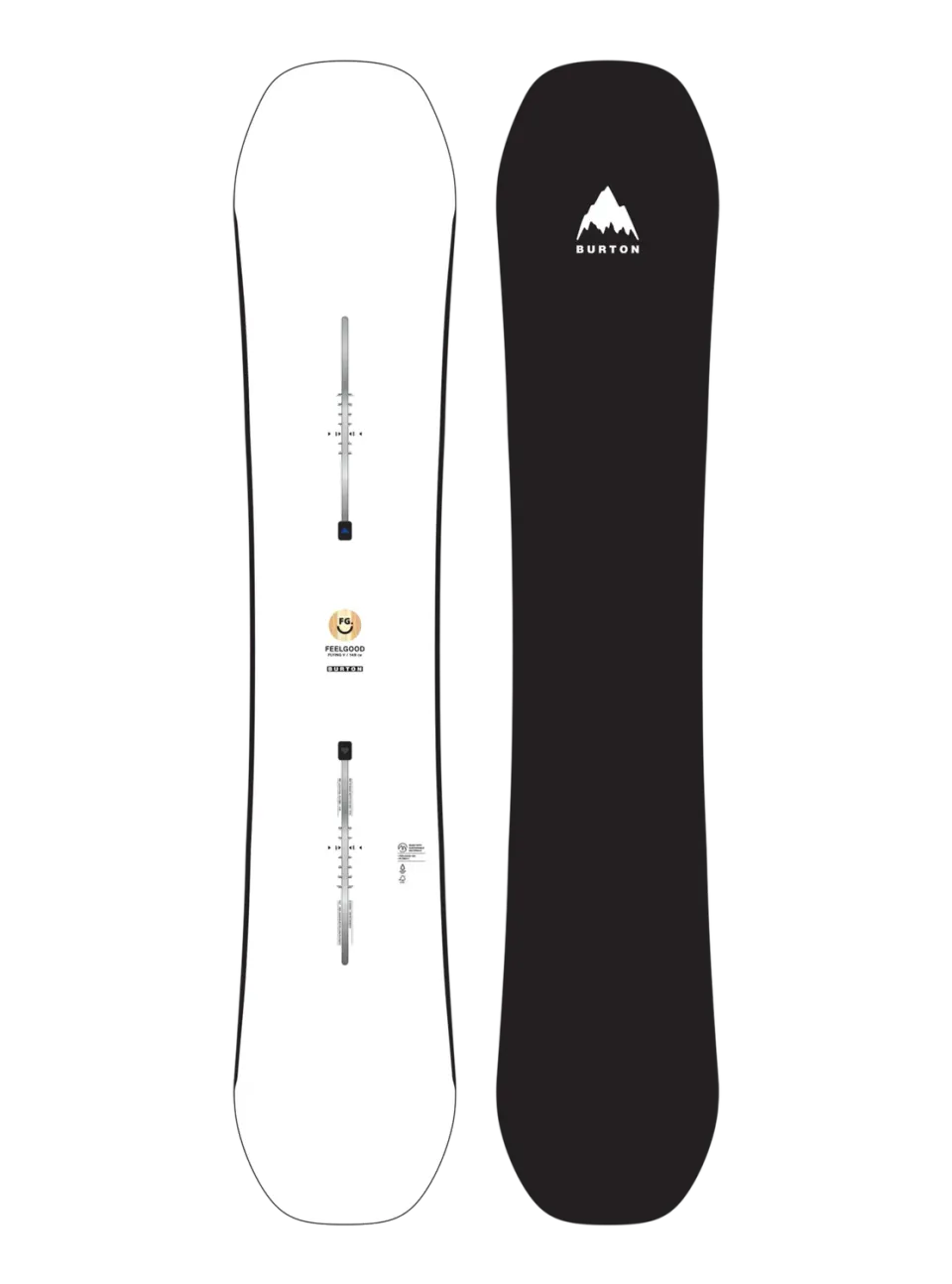 Burton Feelgood Flying V snowboard dam vit 149