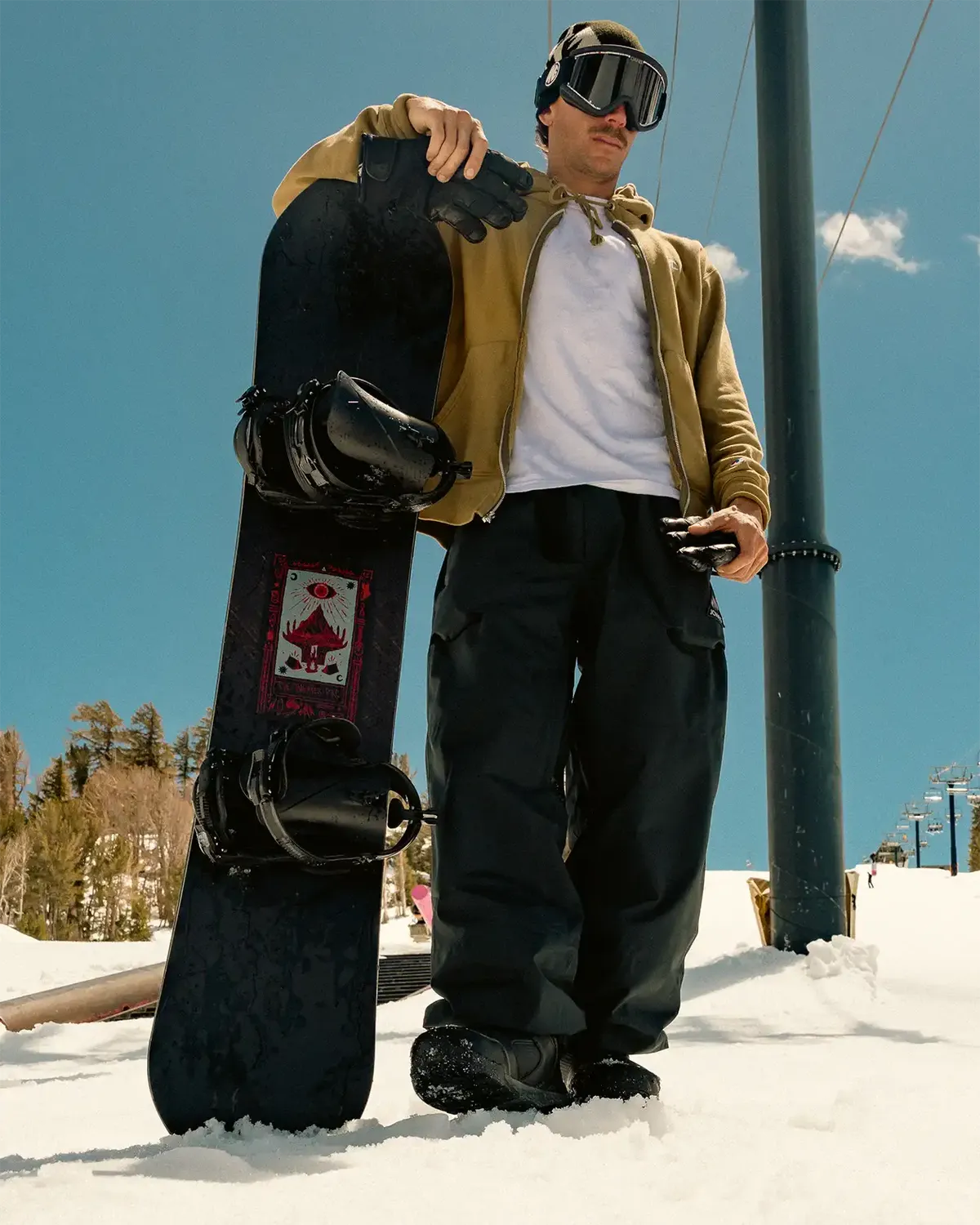 Jones Snowboard Tweaker snowboardbyxor svart 20K M
