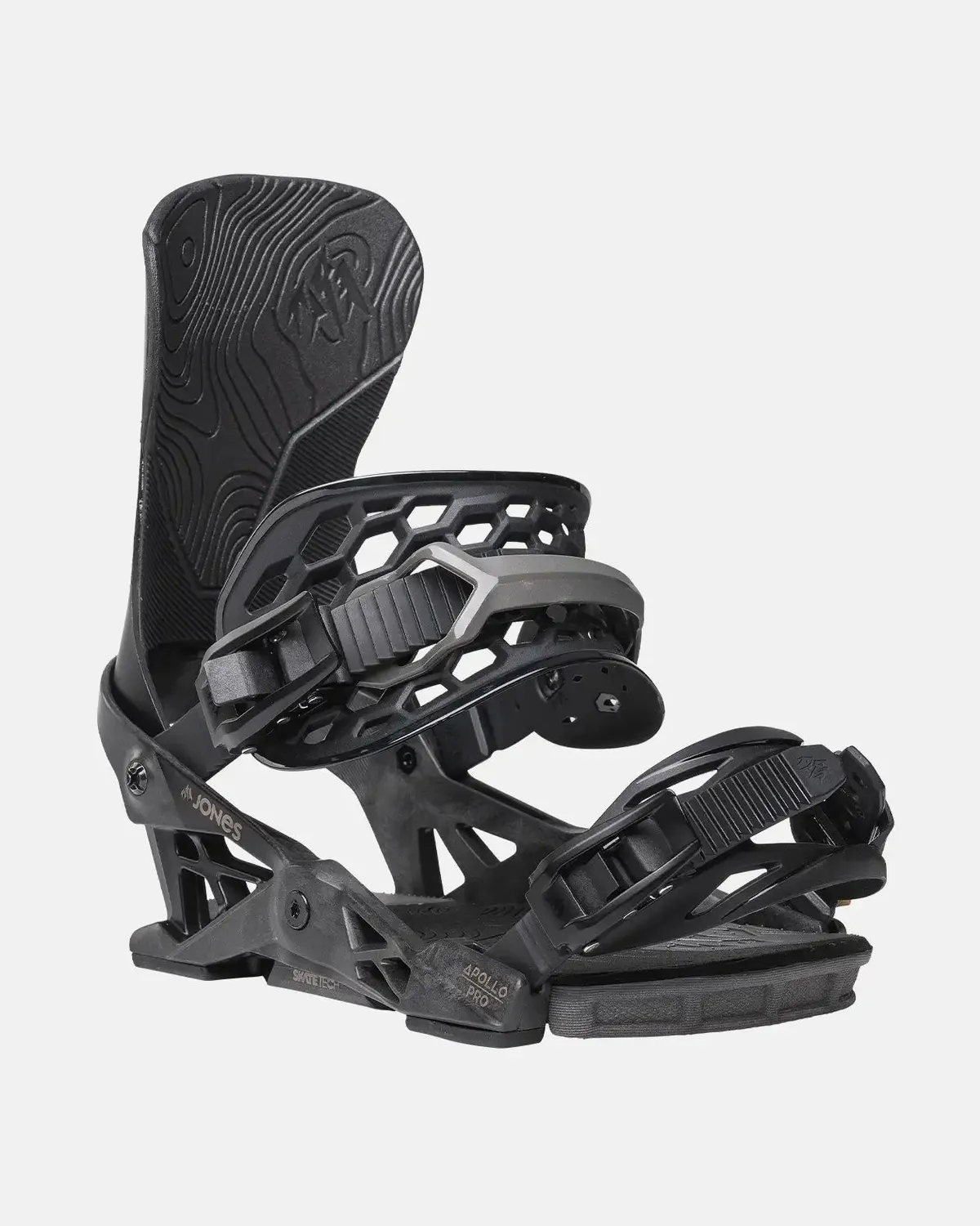 Jones Apollo Pro snowboardbindning Stealth Black M