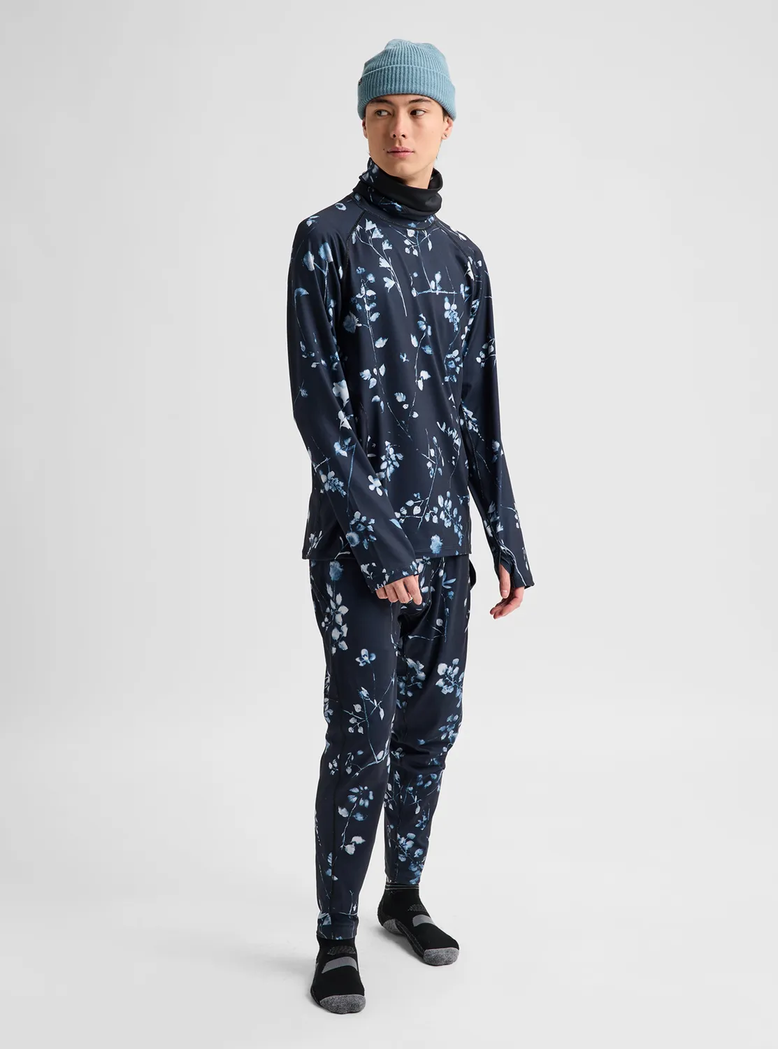 Burton Midweight Base Layer underställströja herr True Black varm