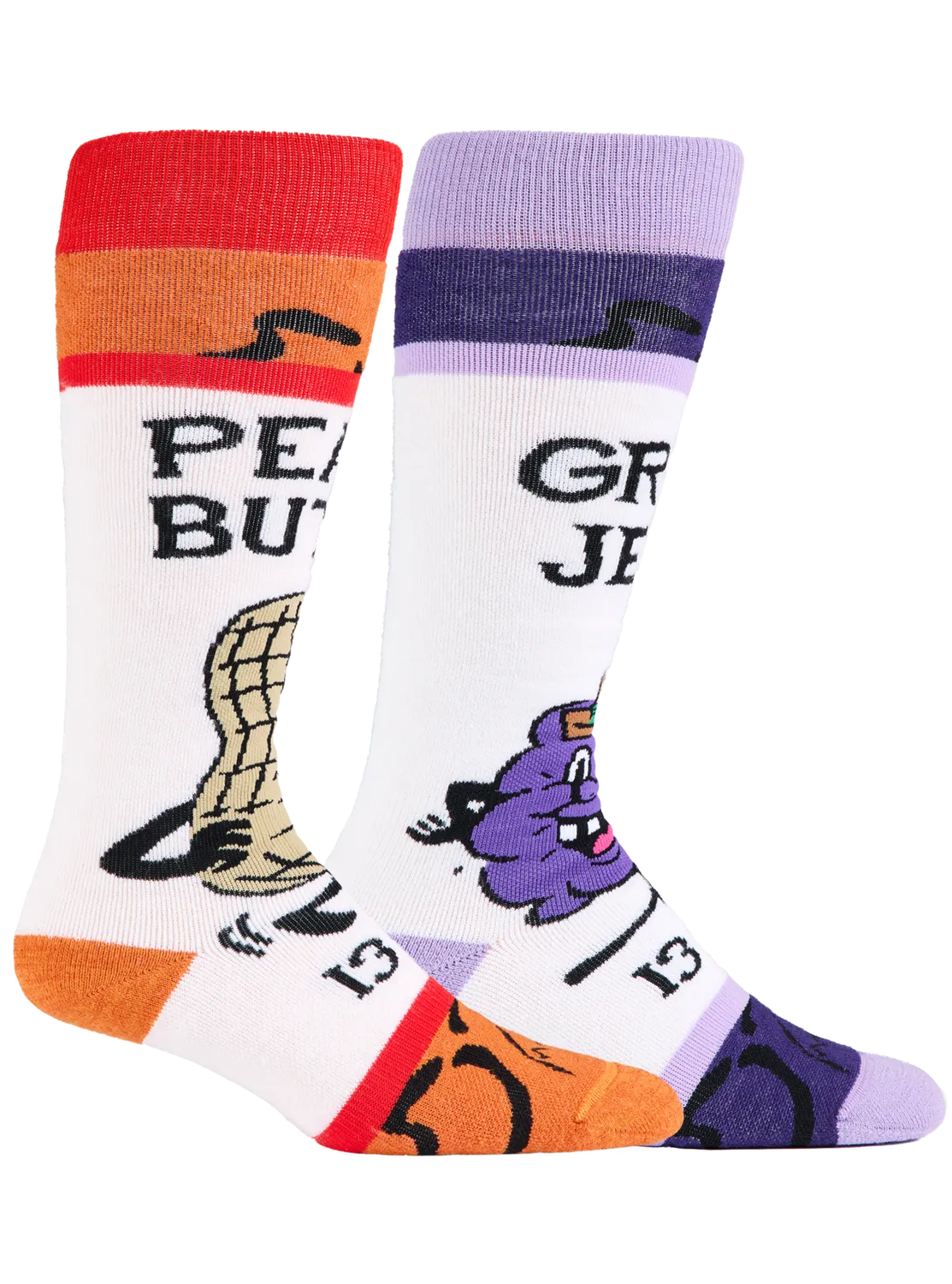 Burton Party Lap snowboardsockor PBJ Time merino