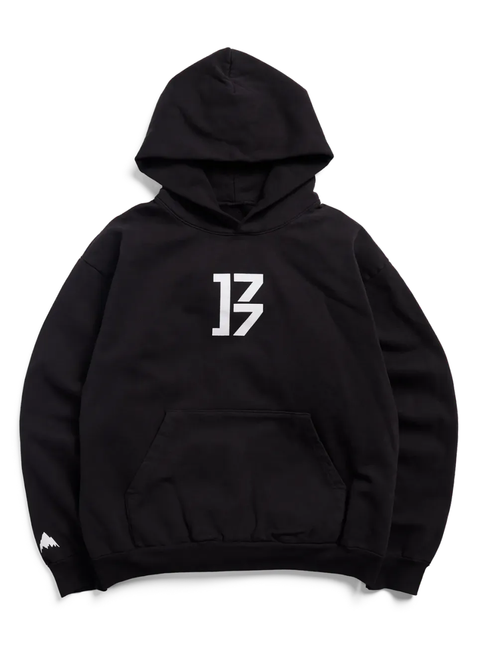 Burton Z Hoodie hoodie svart oversize bomull
