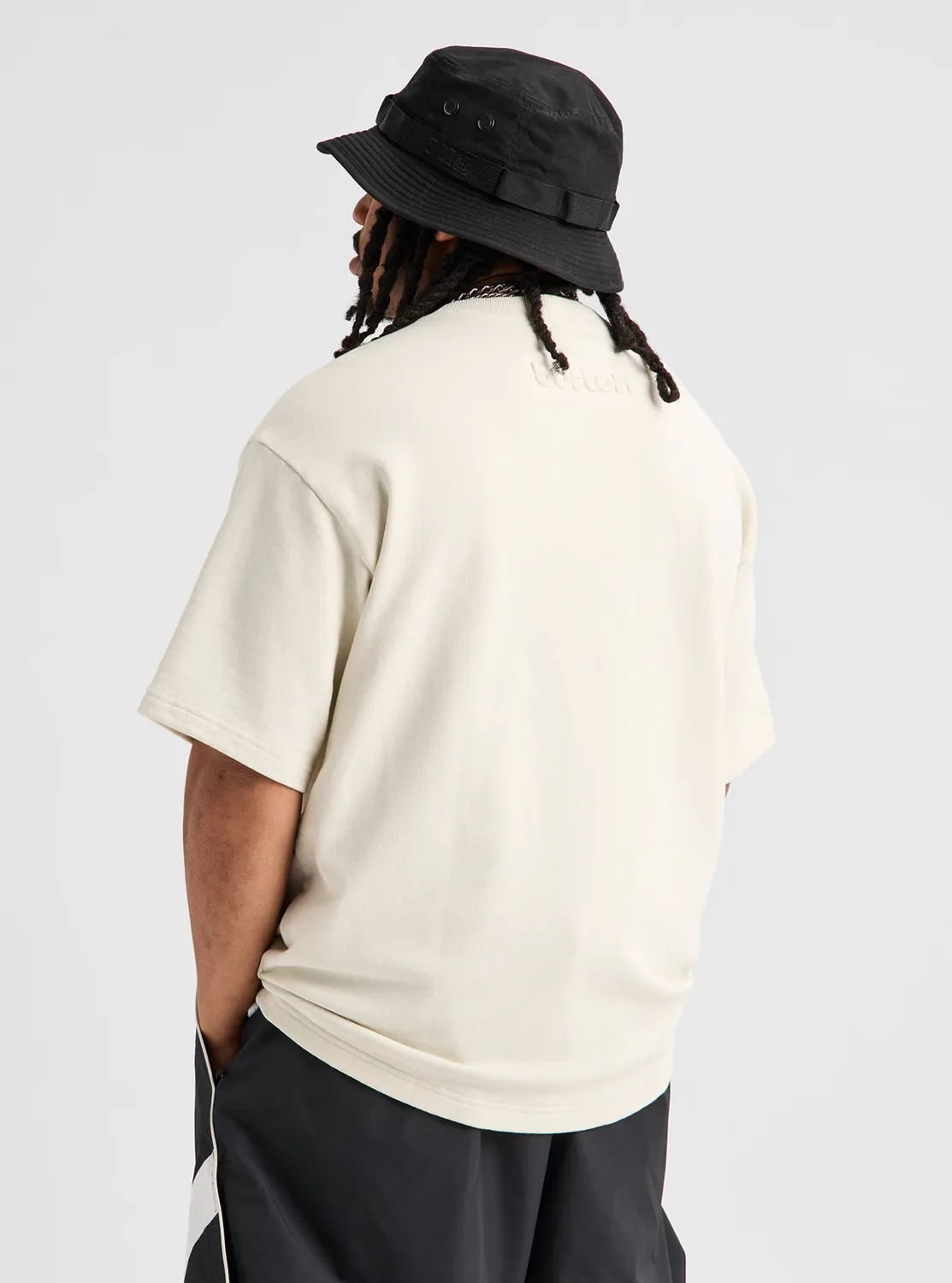 Burton Baggy B Tee t-shirt Lunar Sand tung ekologisk bomull