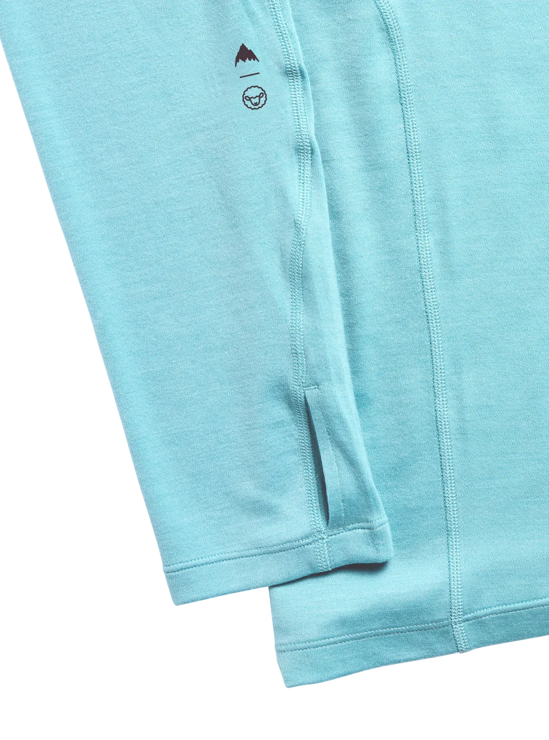 Burton Merino Blend Midweight underställströja Mineral Blue
