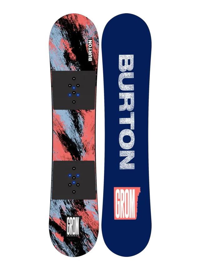 Burton Grom Camber snowboard barn 130 grafisk camber