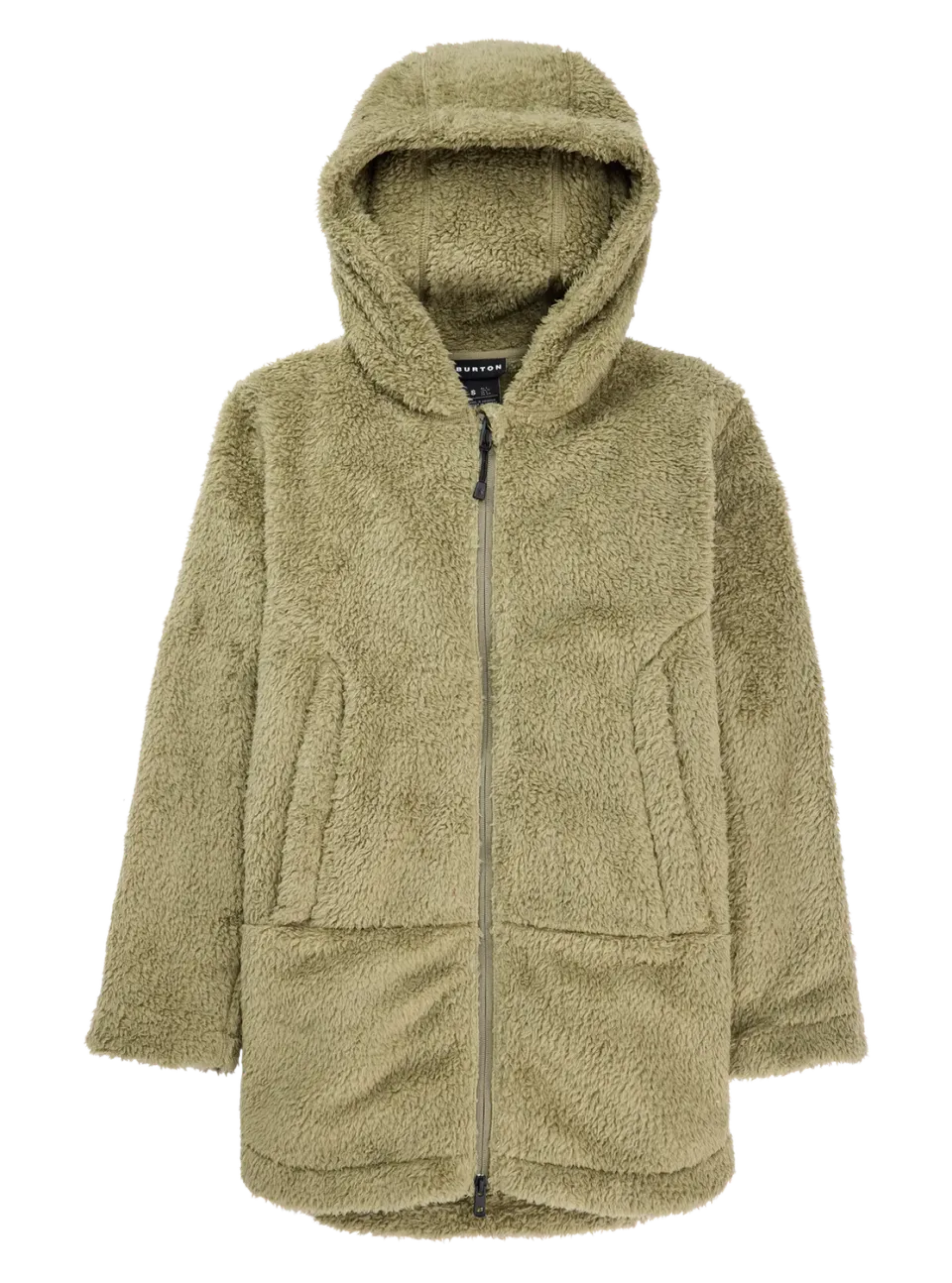 Burton Minxy Hi-Loft Full-Zip fleece Soft Sage dam