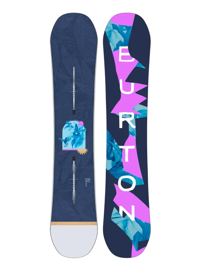 Burton Yeasayer Camber snowboard dam 148 med scoop