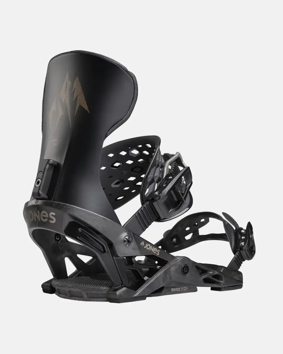 Jones Apollo Pro snowboardbindning Stealth Black M