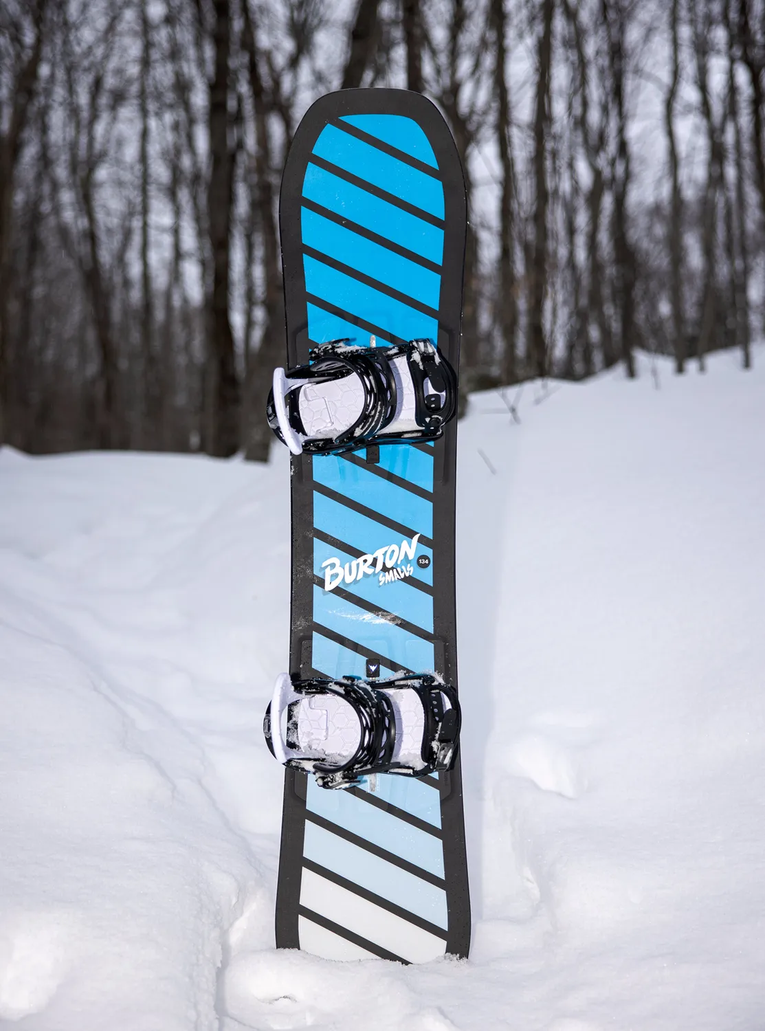 Burton Smalls Flat Top snowboard Blå 125 mjuk flex