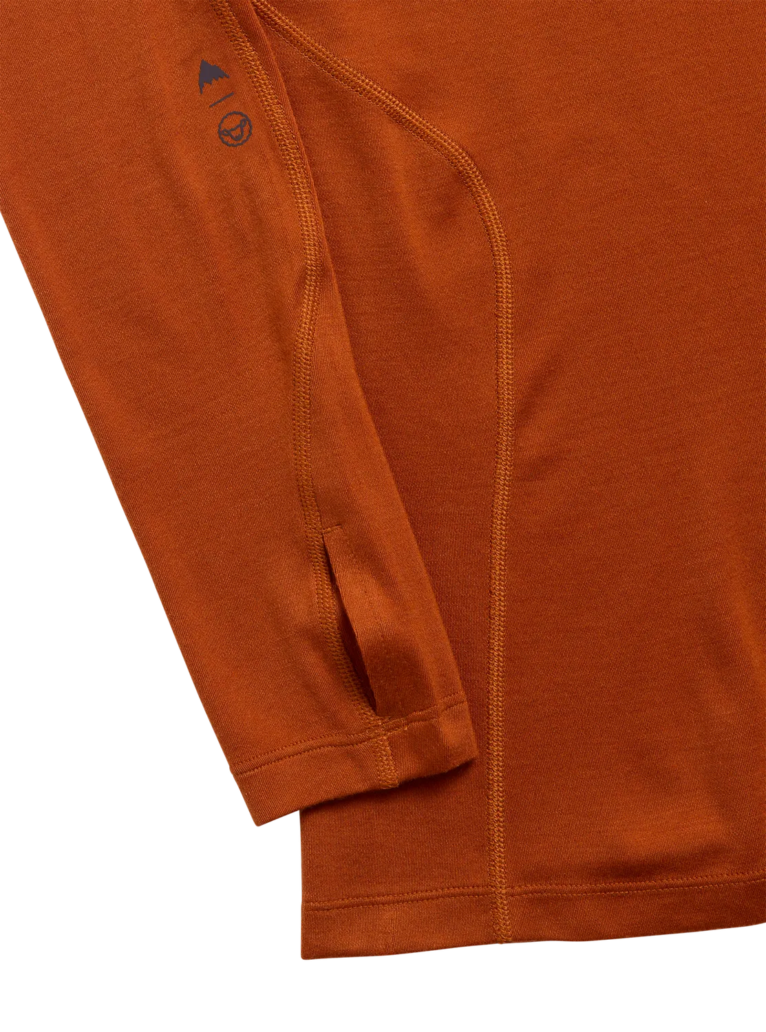 Burton Merino Blend Midweight underställströja dam True Black