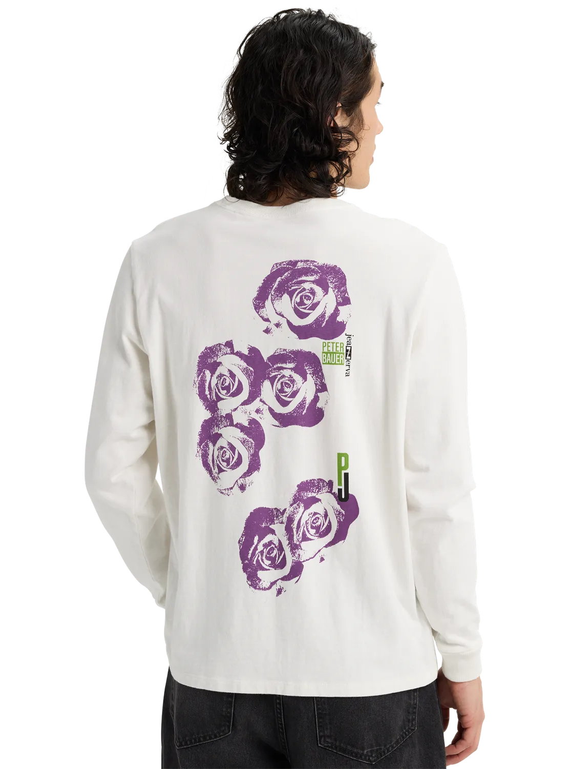 Burton PJ Artist Long Sleeve t-shirt vit Stout White