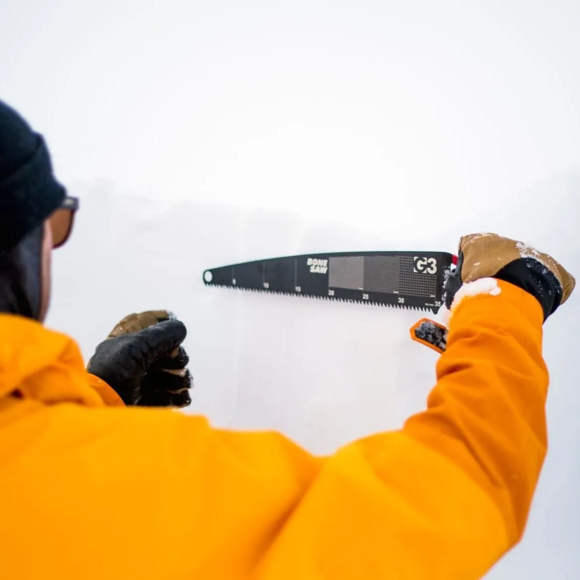 Original Guide Bonesaw Snösåg 400 mm rostfri