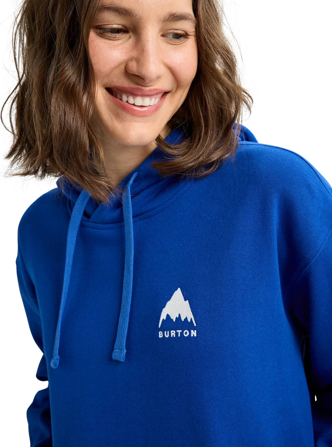 Burton Mountain Pullover huvtröja Jake Blue