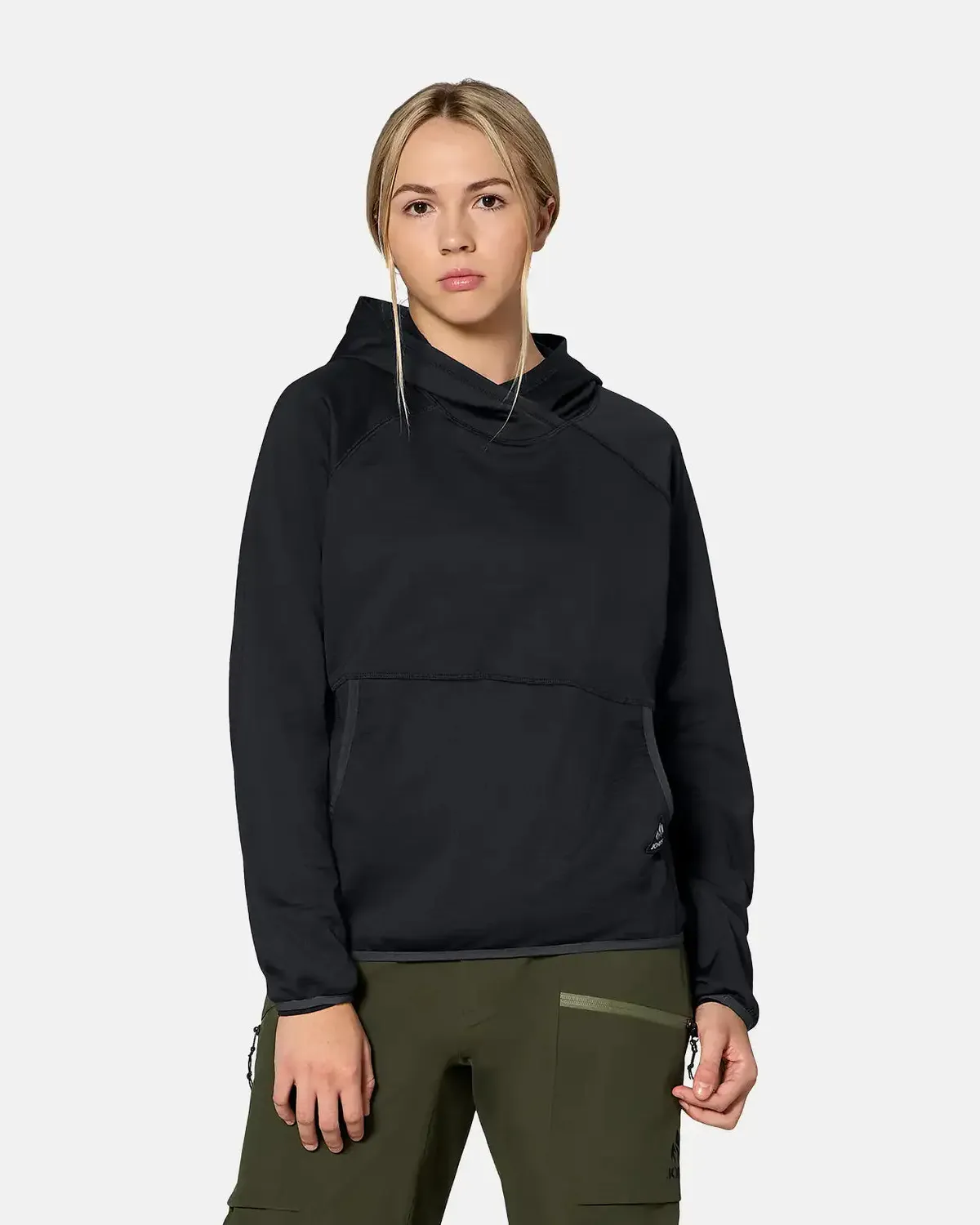 Jones Flagship Grid Fleece Hoodie Dam Lätt