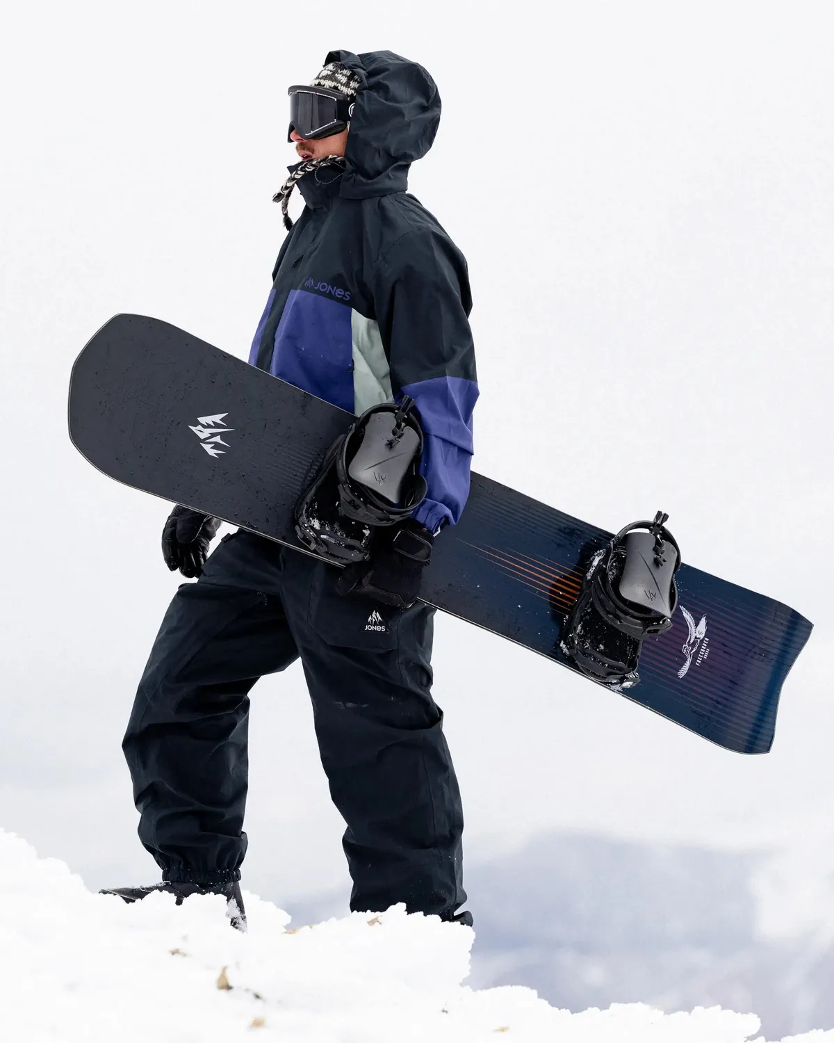 Jones Freecarver 9000s snowboard 156 carving