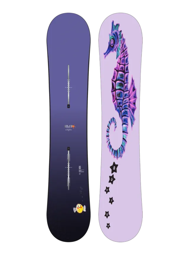 Burton Blossom Camber snowboard Dragon kolförstärkt 158