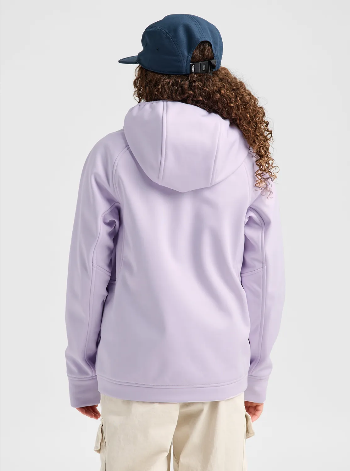 Burton Crown Weatherproof hoodie barn Moondust Purple