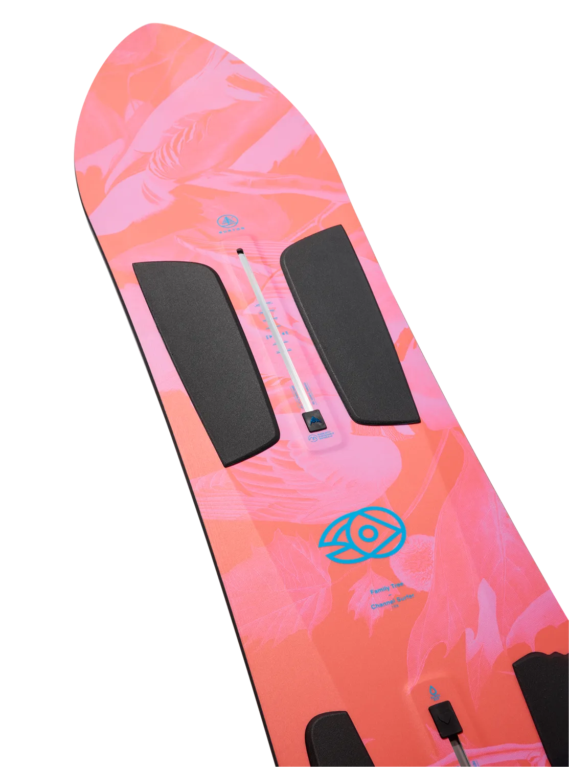 Burton Family Tree Channel Surfer snowboard 156 Graphic flat