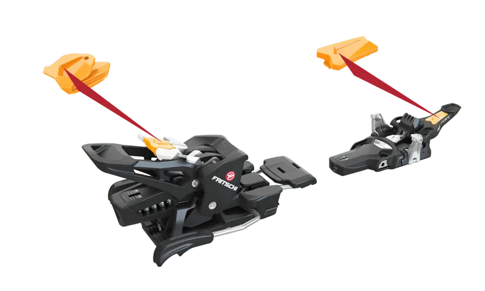 Fritschi Tecton färgclips orange till -21