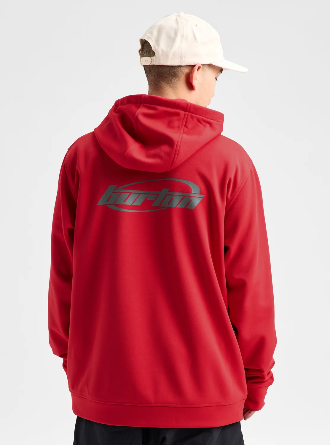 Burton Oak huvtröja Seersucker Camo herr fleece