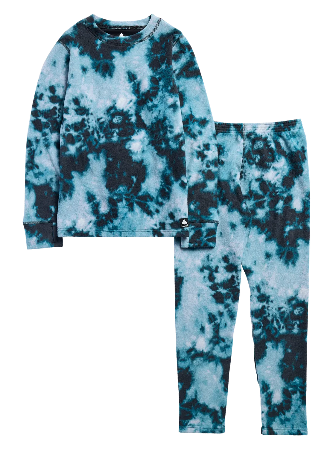 Burton Fleece Base Layer underställsset barn True Black fleece