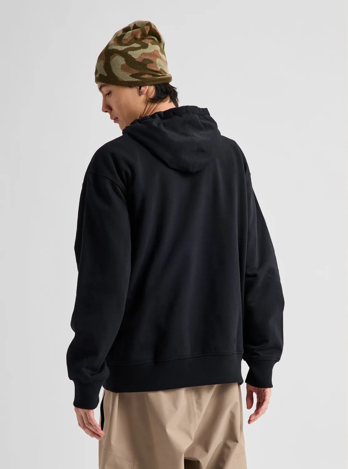 Burton Moretown Pullover Hoodie Geranium Red mjuk