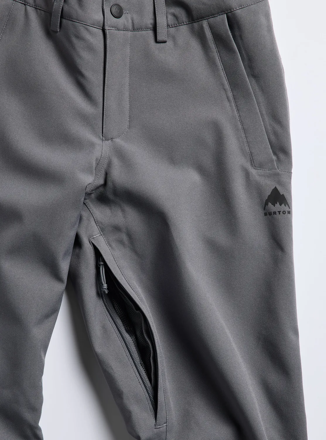 Burton Jet Ridge 2L skidbyxor dam gotham gray isolerade