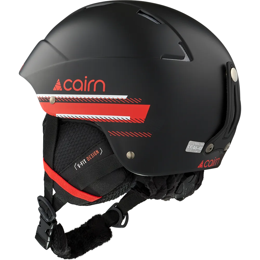 Cairn Android Graphic J skidhjälm black racing junior