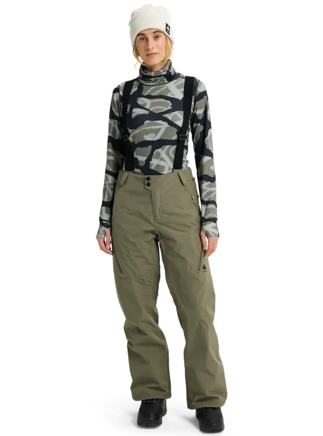 Burton Reserve 2L 3-in-1 snowboardbyxor dam grön 20k
