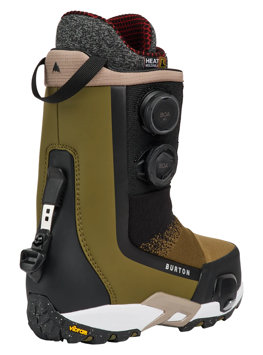 Burton Highshot X Pro Step On snowboardboots dam Dried Moss styva